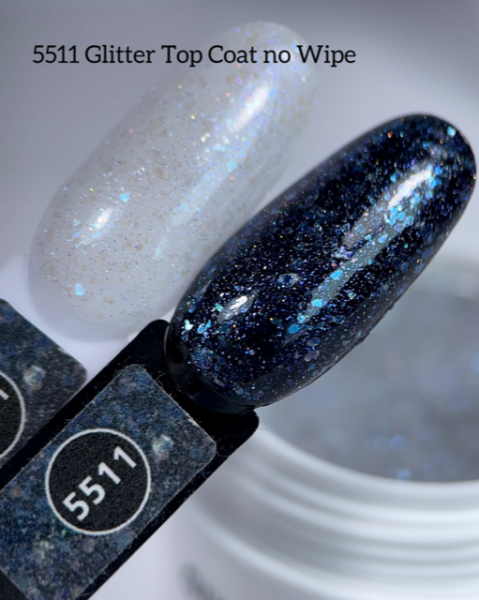 Glitter Top Coat no Wipe Karl Diamant 15 ml